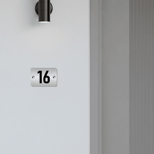 Personalized Stainless Steel Name Plate For Home - NameplateWale