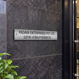 Office Name Plate with Company Name and GST Number